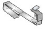Kotew dachowa aluminiowa do dachówki zakładkowej (6 szt.)
